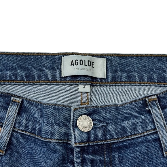 AGOLDE Toni Mid Rise Straight Jeans - Picture 9 of 15